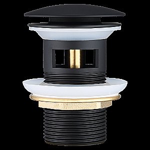 Донный клапан Elghansa WBT-122-Black черный купить в интернет-магазине сантехники Sanbest