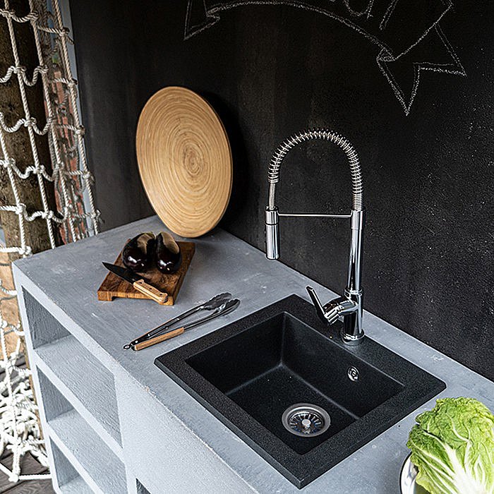 Смеситель для кухни PAINI Le Mans 90CR557LLPE2SKM хром купить в интернет-магазине сантехники Sanbest