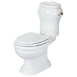 Унитаз Migliore Milady 31277 белый/бронза купить в интернет-магазине Sanbest