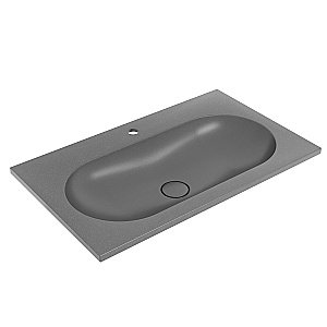 Раковина Vincea VCB-4H800G 80 серый шёлк купить в интернет-магазине Sanbest