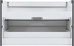 Тумба с раковиной Aquanet Джейн (Flat) 335431/254365 100 маренго для ванной в интернет-магазине Sanbest