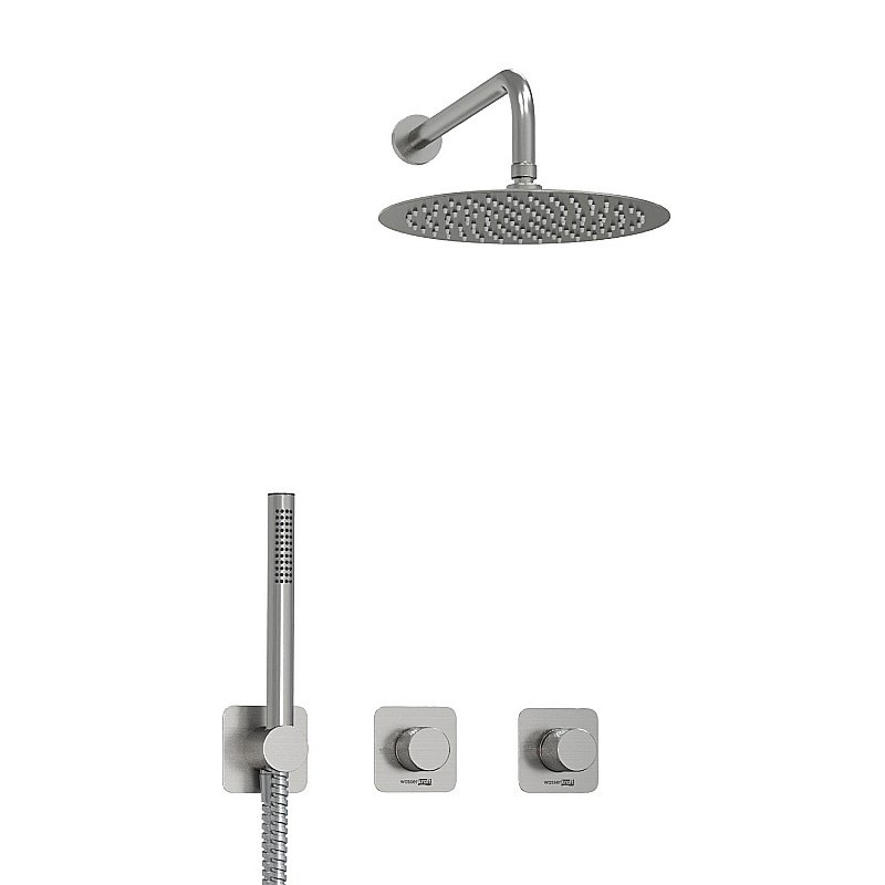 Душевая система WasserKRAFT Tauber 6400 SET2833 никель купить в интернет-магазине сантехники Sanbest