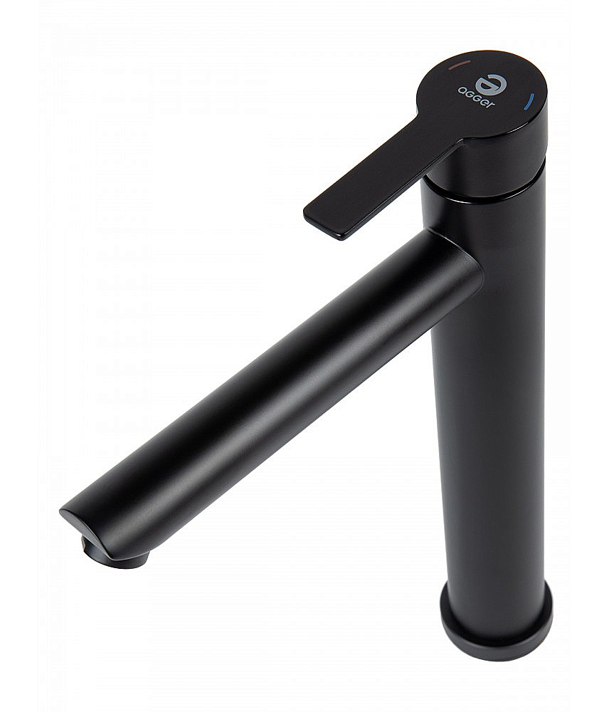 Cмеситель для раковины Agger Easy A3112144 черный матовый купить в интернет-магазине сантехники Sanbest