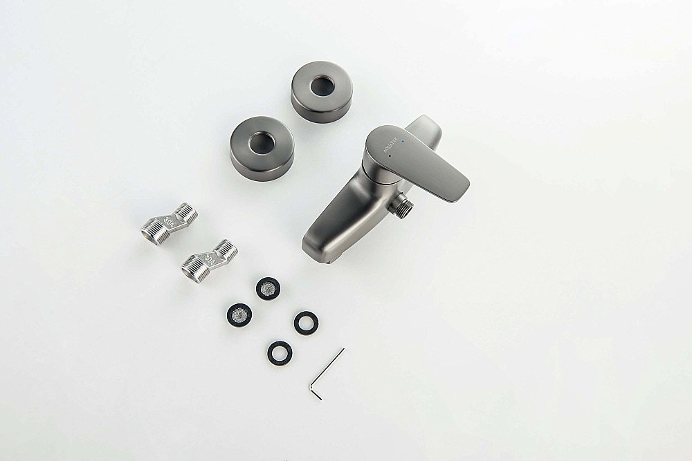 Cмеситель для душа Aquatek Бетта AQ1160BGM оружейная сталь купить в интернет-магазине сантехники Sanbest