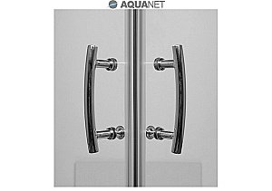 Душевой уголок Aquanet Alfa Cube NAA1142 100x100 стекло прозрачное/профиль хром купить в интернет-магазине Sanbest