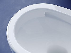 Унитаз подвесной Ceramica Nova Metropol CN4002T белый, с крышкой микролифт, безободковый, слив-торнадо купить в интернет-магазине Sanbest