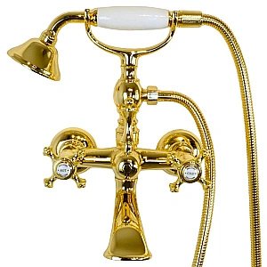 Смеситель для ванны Migliore PRESTIGE 32449 золото купить в интернет-магазине сантехники Sanbest