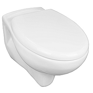 Унитаз подвесной Azario Stella AZ-VT005+AZ-VT005sc белый, с крышкой микролифт купить в интернет-магазине Sanbest