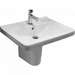 Раковина на полупьедестале Jika Cubito 85 купить в интернет-магазине Sanbest