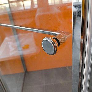 Душевой уголок Радомир Дария PN 120x80 профиль хром/стекло прозрачное купить в интернет-магазине Sanbest