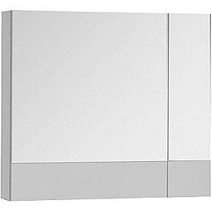 Зеркальный шкаф Aquanet Верона 75 белый купить в интернет-магазине сантехники Sanbest