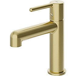 Смеситель для раковины Iddis Aiger AIGSB01i01 матовое золото купить в интернет-магазине сантехники Sanbest