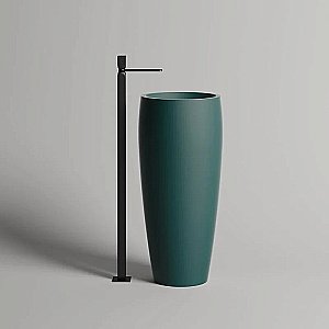 Раковина напольная Salini ARMONIA 03 130113SMF 47 из искусственного камня S-Stone, матовая, цвет по RAL полностью купить в интернет-магазине Sanbest