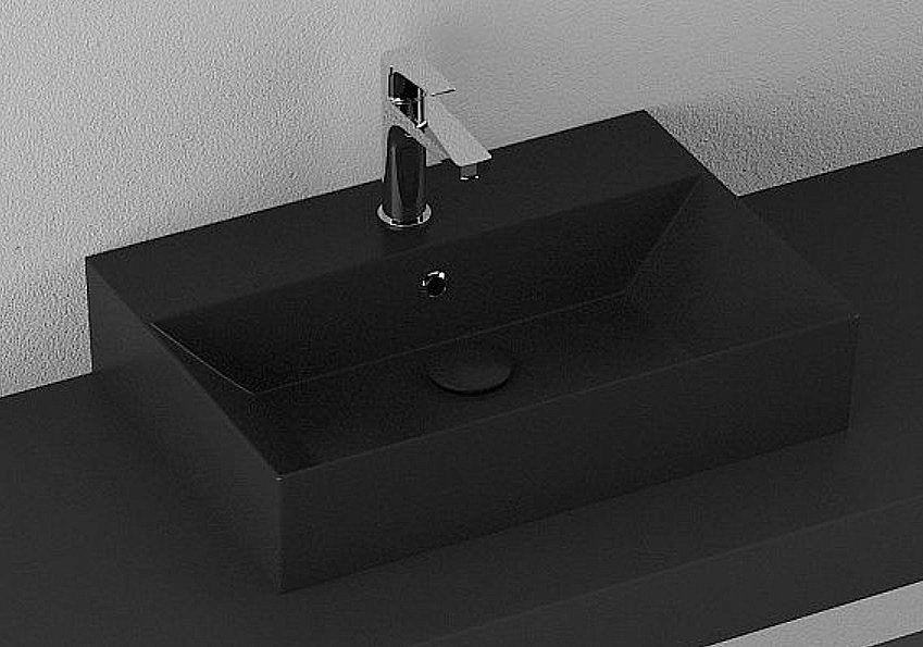 Раковина ISVEA SistemaZ Frame 60 10SF50060SV-2N черный матовый купить в интернет-магазине Sanbest