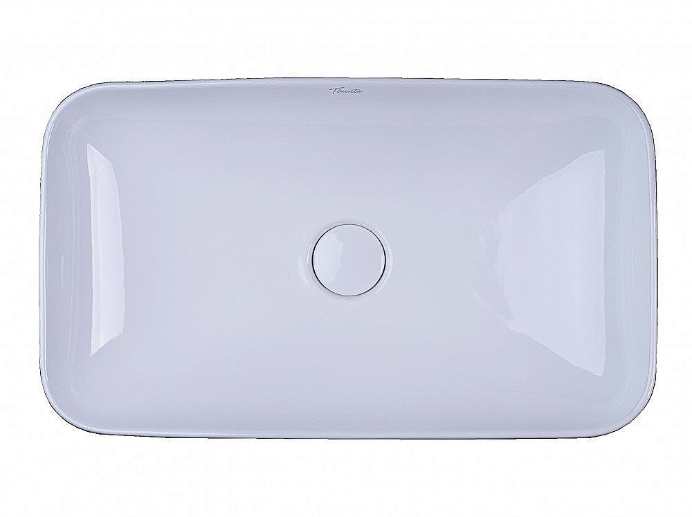 Раковина накладная Pestan Fluenta Round Washbasin 61,5 40008299 белая купить в интернет-магазине Sanbest