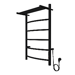 Полотенцесушитель электрический Azario VERONA П5 500х800 AZ04858PB черный купить в интернет-магазине сантехники Sanbest