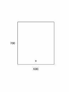 Зеркало Taliente Zled TA-Zled-T6070 60 в ванную от интернет-магазине сантехники Sanbest
