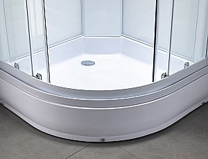 Душевая кабина с гидромассажем Taliente TA-99CW 90х90 стекло прозрачное купить в интернет-магазине Sanbest