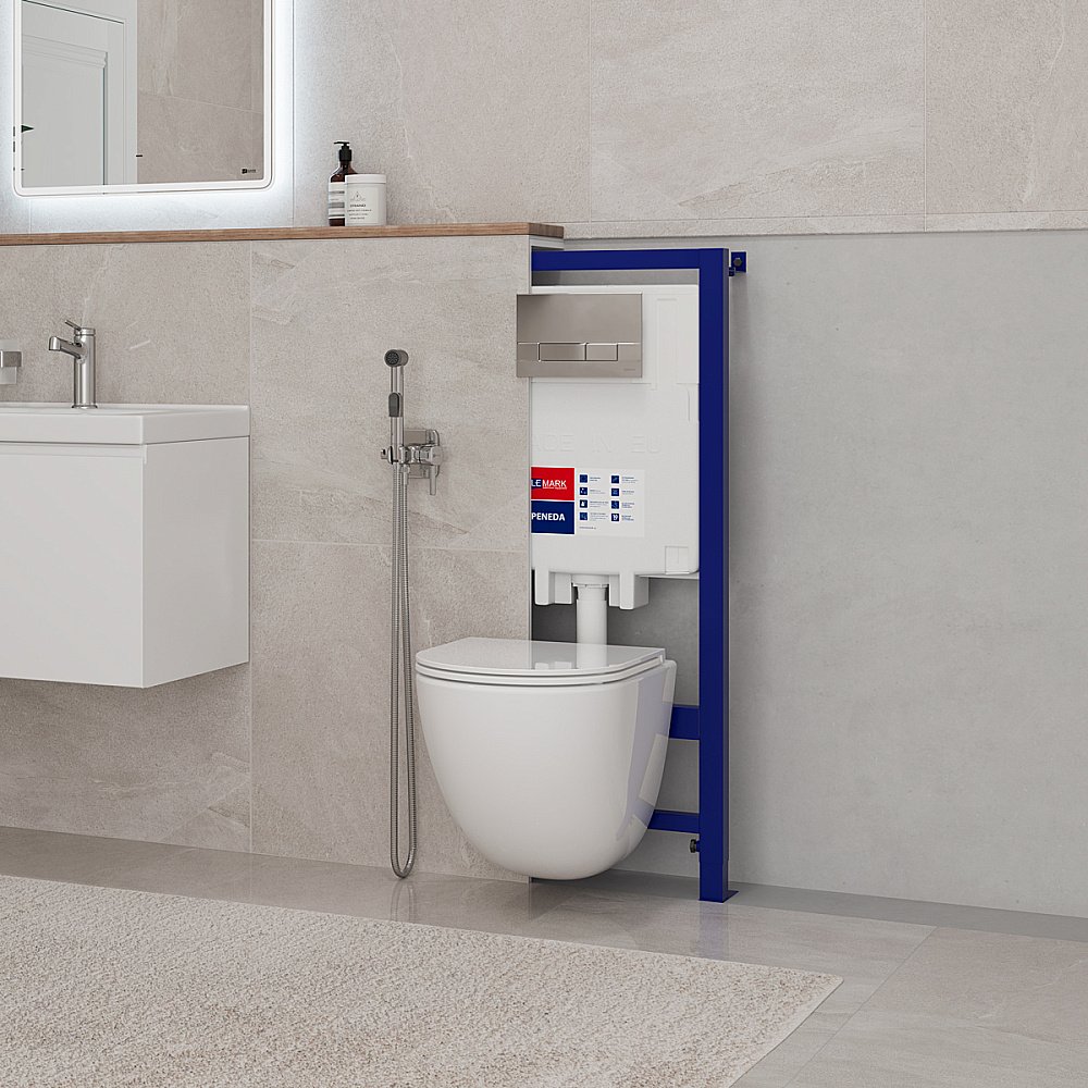 Инсталляция для унитаза Lemark Peneda 9880001 купить в интернет-магазине сантехники Sanbest