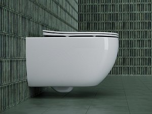 Унитаз подвесной Ceramica Nova Long CN3015 купить в интернет-магазине Sanbest