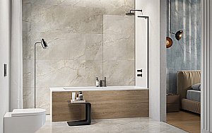 Шторка для ванны Radaway Modo SL Brushed GunMetal PNJ II 80 стекло прозрачное/профиль брашированная оружейная сталь купить в интернет-магазине Sanbest