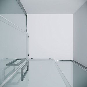 Душевой уголок Grossman Cosmo 300.K33.02.8080.10.00 80x80 стекло прозрачное/профиль хром купить в интернет-магазине Sanbest