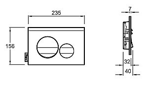 Унитаз подвесной Jacob Delafon RODIN+ E21748RU-00 безободковый, с крышкой микролифт, с инсталляцией и черной кнопкой купить в интернет-магазине Sanbest