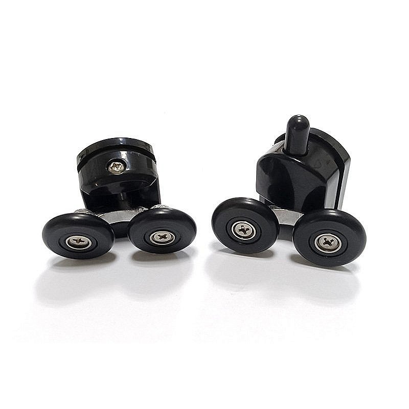 Душевой уголок ABBER Schwarzer Diamant AG30130BH-S100B-S100B 130х100 стекло прозрачное/профиль черный купить в интернет-магазине Sanbest