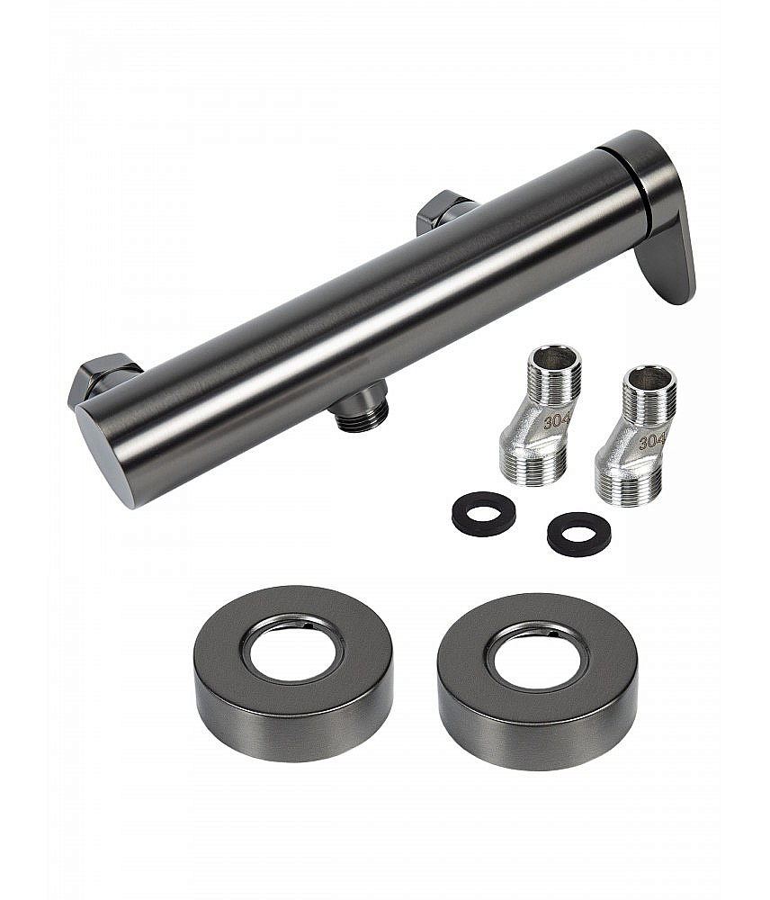 Смеситель для душа Agger Sweet A2720055 оружейная сталь матовая купить в интернет-магазине сантехники Sanbest