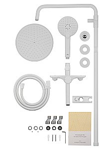 Душевая система WONZON & WOGHAND CLICK, Белый матовый (WW-N3S962-MW) купить в интернет-магазине сантехники Sanbest