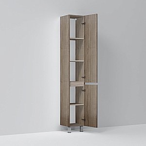 Пенал подвесной AM.PM Gem S 40 светлое дерево для ванной в интернет-магазине сантехники Sanbest