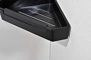 Полка Aquatek AQ4976MB 22х22 черный матовый купить в интернет-магазине сантехники Sanbest