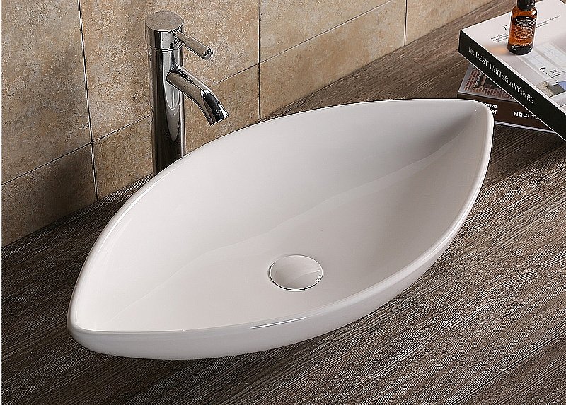 Раковина накладная CeruttiSpa 70 CR7093A белая купить в интернет-магазине Sanbest