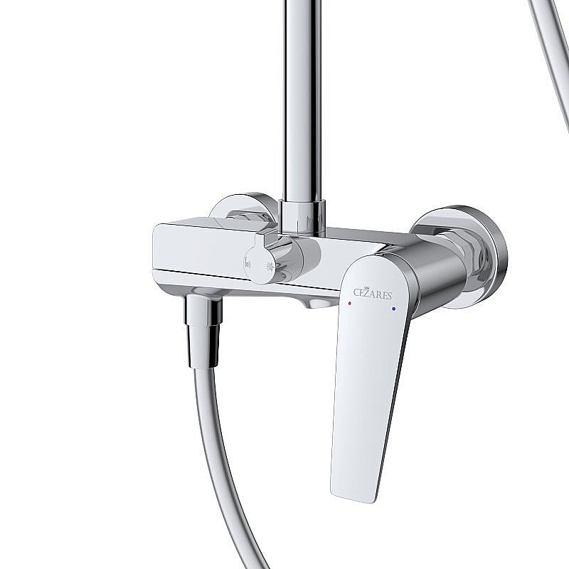 Душевая система Cezares LINER-CVD-GM хром купить в интернет-магазине сантехники Sanbest