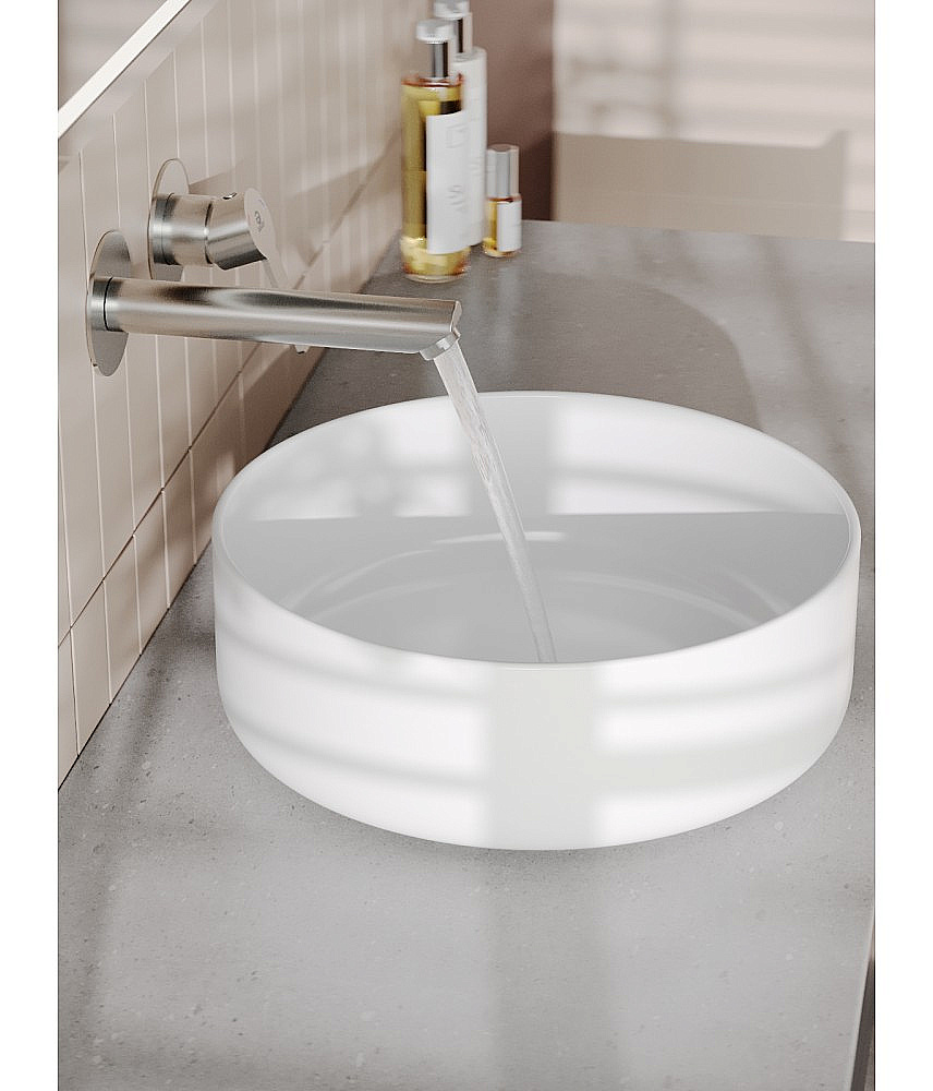 Cмеситель для раковины Agger Easy A3172222 сатин матовый купить в интернет-магазине сантехники Sanbest