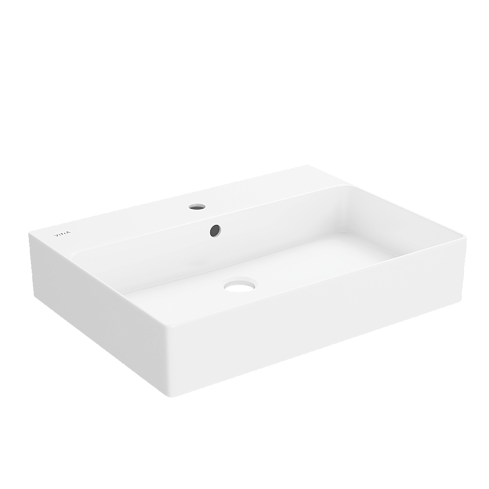 Раковина накладная VitrA M20 8314B003-0001 60 белая купить в интернет-магазине Sanbest