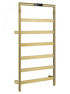 Полотенцесушитель электрический WONZON & WOGHAND KÖLN, Брашированное золото (WW-A6016-BG) купить в интернет-магазине сантехники Sanbest