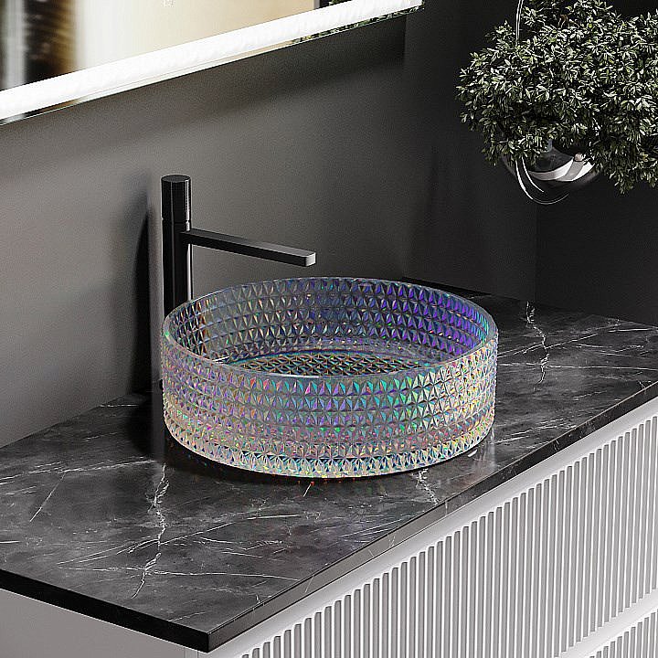 Раковина Ceramica Nova Cristal 36 CN6059 неон купить в интернет-магазине Sanbest