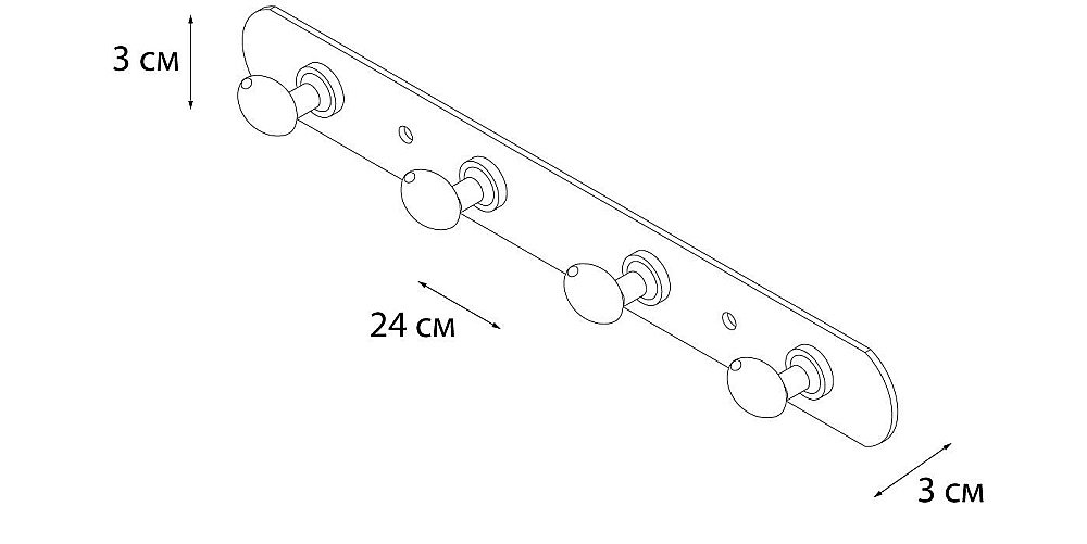 Крючок FIXSEN EQUIPMENT FX-1414 купить в интернет-магазине сантехники Sanbest
