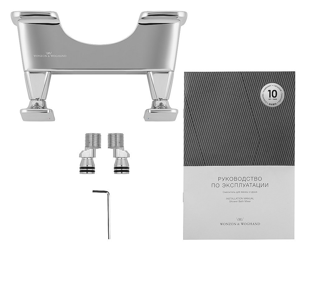 Смеситель для душа WONZON & WOGHAND SHAKESPEARE, Хром (WW-654101-CR) купить в интернет-магазине сантехники Sanbest