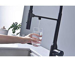 Смеситель для кухни Paulmark Magneto One Ma213188-AN антрацит купить в интернет-магазине сантехники Sanbest