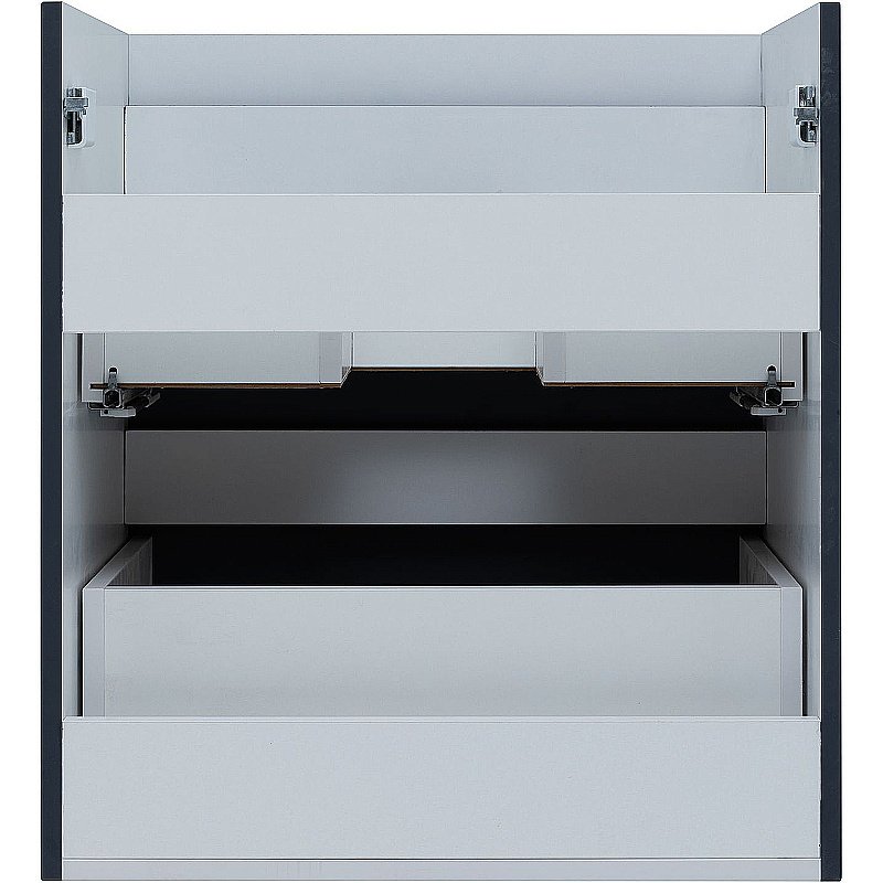 Тумба с раковиной Aquanet Практика 60 330458 маренго для ванной в интернет-магазине Sanbest