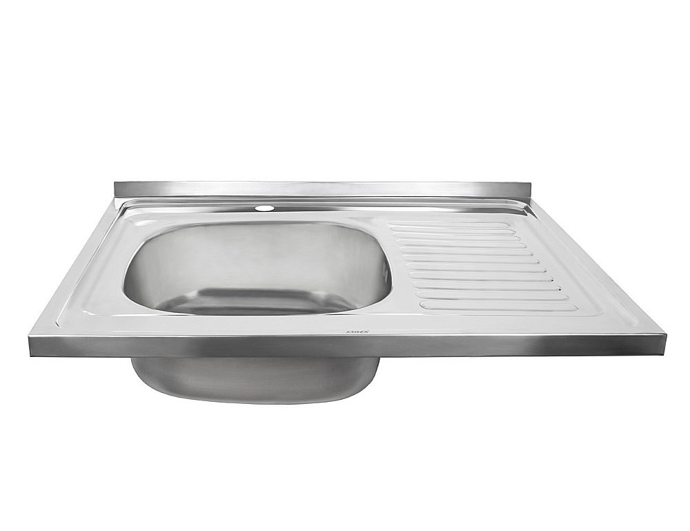 Мойка кухонная Kaiser KSS-8060 хром купить в интернет-магазине сантехники Sanbest