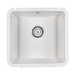 Мойка кухонная Paulmark Unter PM204543-WH белый купить в интернет-магазине сантехники Sanbest