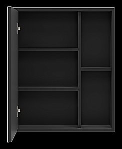 Зеркальный шкаф Misty Ненси 60 П-Нен-04060-50 антрацит купить в интернет-магазине сантехники Sanbest