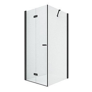 Душевой уголок NEW TRENDY NEW SOLEO BLACK 70x120 стекло прозрачное/профиль черный купить в интернет-магазине Sanbest