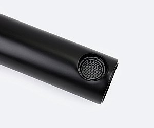 Смеситель для раковины Bronze de Luxe Avantgarde 2021MH черный/розовое золото купить в интернет-магазине сантехники Sanbest