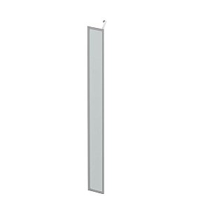 Душевой уголок BelBagno LUCE-A-2-90-C-ORO+LUCE-20-FIX-C-ORO 110 стекло прозрачное/профиль золото купить в интернет-магазине Sanbest