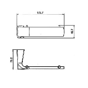 Держатель для туалетной бумаги PAINI Lady 89CR051 хром купить в интернет-магазине сантехники Sanbest