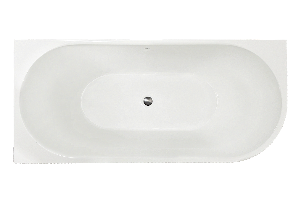 Акриловая ванна Royal Bath NERO RB710300-GR 150х75 белый купить в интернет-магазине Sanbest
